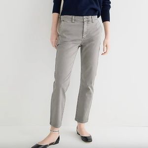 J. Crew Vintage slim straight stretch chino pant